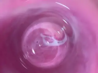 Hot Teen Sticks Camera inside her Vagina