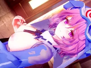 ALONE WITH YUYUKO SAIGYOUJI 😏 TOUHOU HENTAI