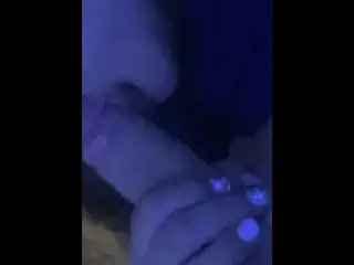 Sucking my Husband’s Friend at Party in back Room