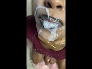 LIKE SUBSCRIBE 👍- SHE WAS BEGGING FOR a FACIAL ALL DAY