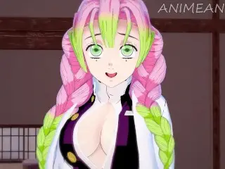 Mitsuri Kanjori Gets Fucked by Tanjiro Kamado until Creampie - Demon Slayer Anime Hentai 3d