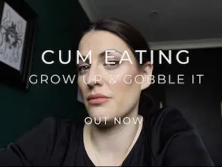 Gobble up your Cum - Break your Cum-eating Virginity with me