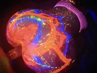 NEON NIGHT. Blacklight Sex