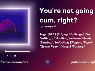 Try not to Cum while your GF Fucks you in Front of her Friends