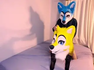 Furry Mating Ends with HUGE Cumshot!!