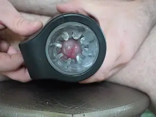 Beautiful Cum from Automatic Male Masturbator