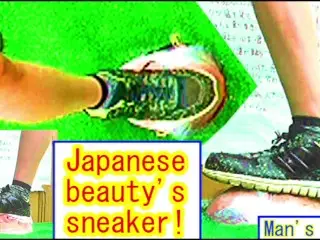 Trampled by Japanese Beauty's Sneaker!