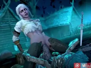 Witcher Ciri getting Fucked by Monsters 2023