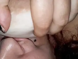 Chunky young Bbw in bed touching herself