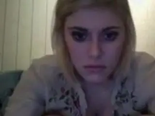 Sneaky Nerdy Girl Teases in Restaurant