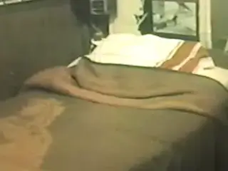 80s girl strips in bedroom