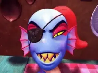 Someone's in the kitchen with undyne