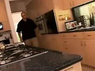 Horny hottie barely manages to fit in a big black cock