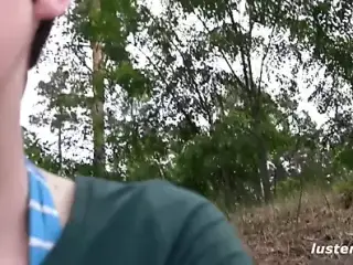 Tied to a Tree and Sucked