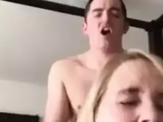 Blonde Babe Taken From Behind - Doggy Selfie
