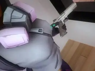 Fortnite masturb a big cock in stair