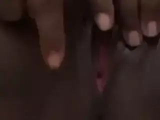 Black pussy masturbation