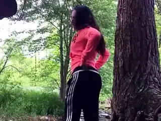 Doggystyle on the tree