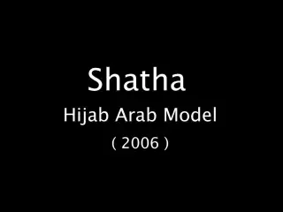 Shatha Hijab Arab Model 2006