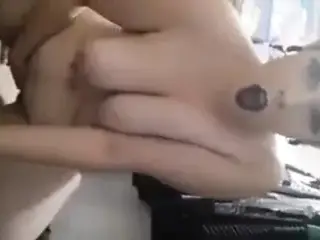 Chubby bbw emo goth fingers pussy