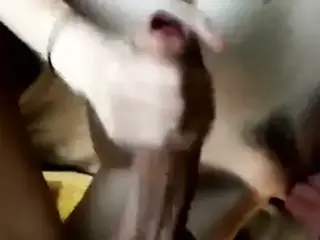 HandjoB oO Banana S1.E04 : Cindy shake my rod and I cumshot