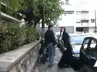 Flotter Dreier mit geilem franzoesischem EmoTeen