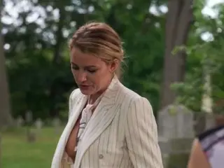 Blake Lively Nip Slip in A Simple Favor On ScandalPlanet.Com