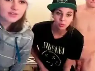 Camgirls Swap Boyfriends Blowjob Longer Version