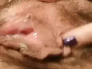 Frig clit to pussy orgasm