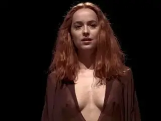 Dakota Johnson See Through Nipples On ScandalPlanet.Com