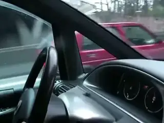 Housewife Jocelyne fucked in the car