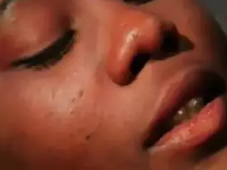 Black girl takes cock from behind