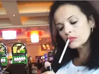 sexy milf smoking 120s