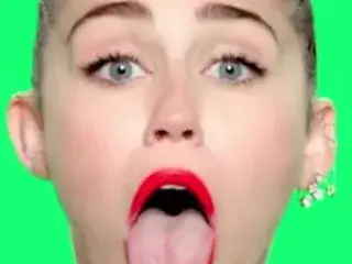 Miley cyrus Tongue Loop #5