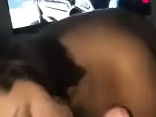 Hot Blowjob During Movie