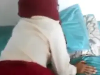 Hijab Indonesian Muslim Couple Anal Fuck and Cumshot