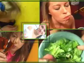 eating cum in food - 1