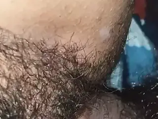 Indian home made POV with wife