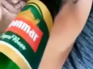 Masturbate with Myanmar beer