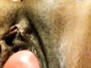 Ebony Prolapsing Pussy