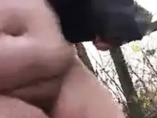 The old woman gives blowjobs