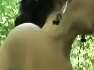 Very Hot Busty French Fuck in the Woods & Anal Sex