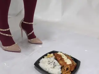 High heels foodcrush