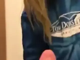 College girl blows me