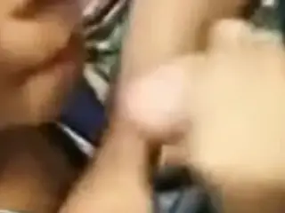Trini blowjob on work