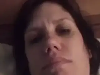 housewife shows tits and sucks nipples