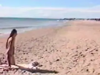 Hairy day at the beach