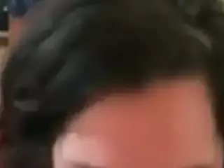 Hot chubby MILF loves sucking cock