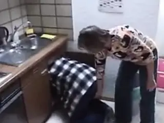 Grandmother, young girl and plumber from Germany
