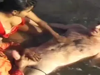 interracial indian sex fun at the beach